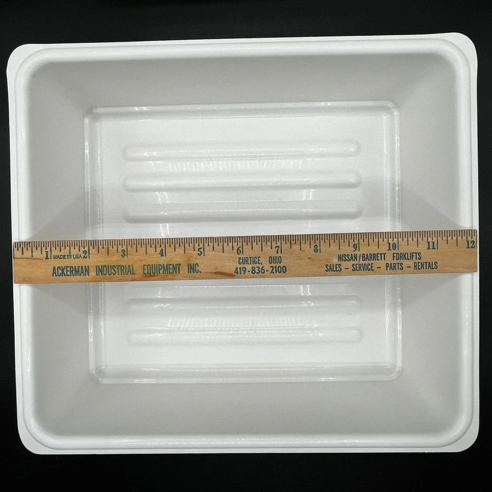 Vtg Igloo White Plastic Food Storage Container Lid Cooler Legend 11x10x3.5